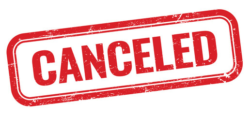 CANCELED red rectangle stamp.