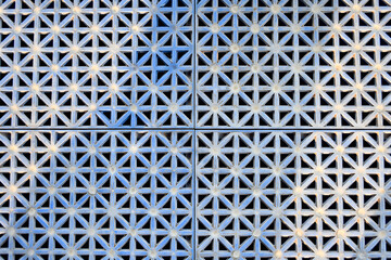 Stripes of old vintage white wall texture