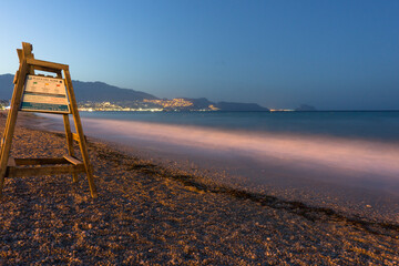 Albir beach in Alfaz del Pi  Alicante province Spain