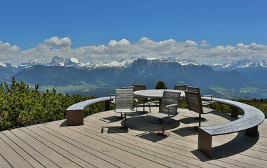 Rittner Horn, Schwarzseespitze, Ritten, Aussichtspunkt, Panorama Weg, Runder Tisch, Dolomiten,...