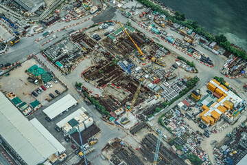 香港の工事現場イメージ