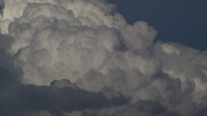 Fototapeta premium Cumulus congestus parvenant à maturité