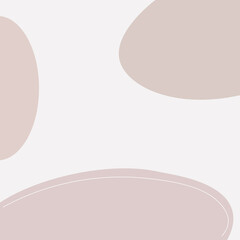 Beige abstract background with pink, vector illustration