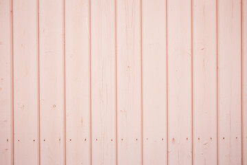 Pink wooden background, texture, pattern. Wooden plank wall. 