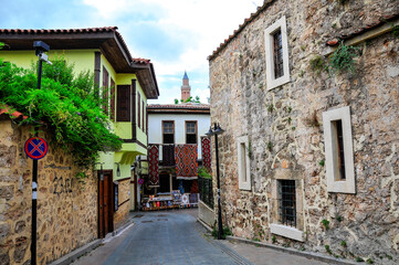Obraz premium Old town (Kaleici) in Antalya, Turkey.