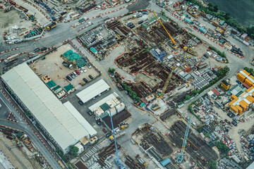 香港の工事現場イメージ