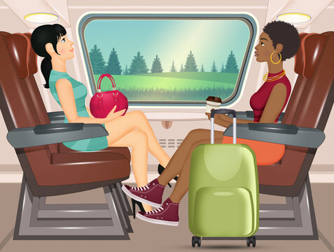 travel by train in economy class
