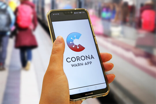 Corona-Warn-App der Bundesregierung (Deutschland).