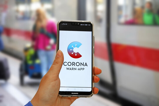 Corona-Warn-App der Bundesregierung (Deutschland).