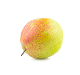 Chinese fragrant pear an isolated on white background. Clipping path.