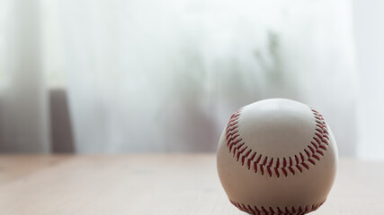 Baseball ball right bottom