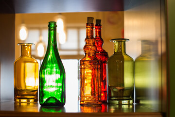 bottle and glass