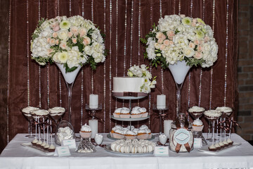 table setting for a wedding