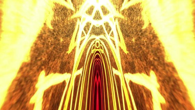 Abstract Cyberspace Animation Background, Loop, 4k

