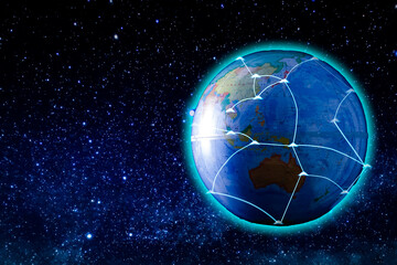 地球上で繋がるネットショッピング（eコマース）