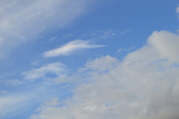 Fototapeta premium blue sky with clouds