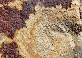  The surface of the stone