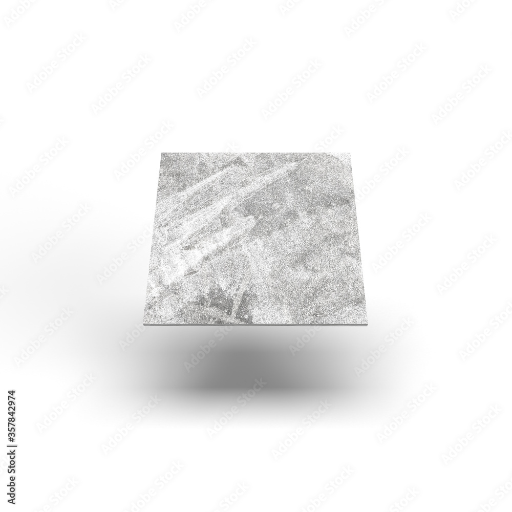 Aufkleber 3d model tile texture on background
