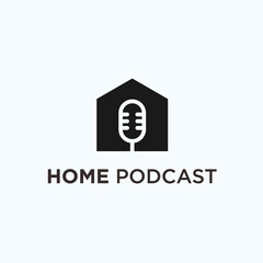 podcast home logo. podcast icon