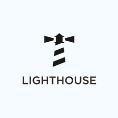 lighthouse logo / lighthouse icon