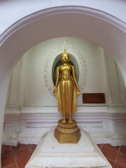 Buddha images at Wat phra pathom chedi, Nakhonpathom.