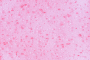 The texture of the sponge close up