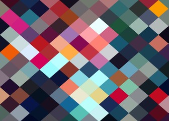 Abstract Colorful Geometrical Artwork,Abstract Graphical Art Background Texture,Modern Conceptual Art,Synthwave Aesthetic Poster Print,3D Rendering