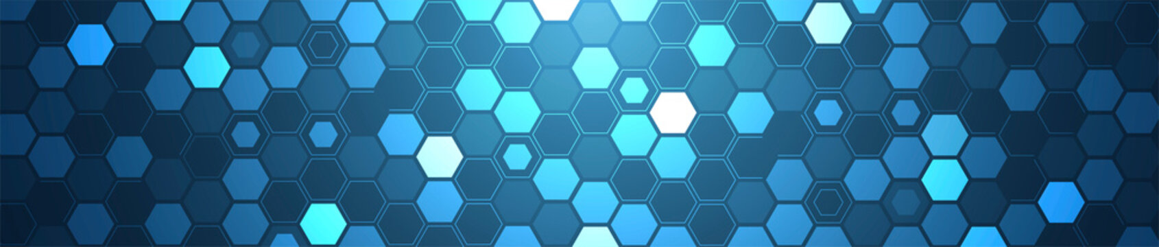 sfondo, esagoni, tecnologia futuristica,