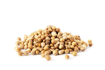 Pile of Coriander seeds