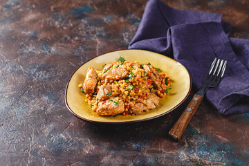 Cous Cous whit meat and vegetables