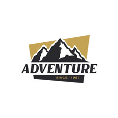 Mountain Adventure Sport Logo
