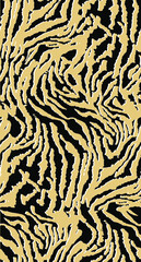 Seamless zebra pattern, animal print.