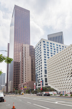 The Broad, Museum In Los Angeles, California, USA.