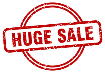 huge sale grunge stamp. huge sale round vintage stamp