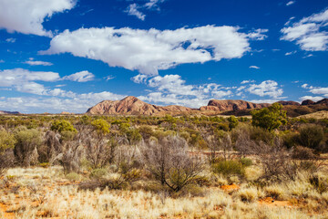 West MacDonnell Ranges View in Australia