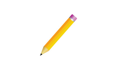 Pencil symbol pen graphic tool vector illustration 