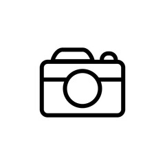 camera icon logo illustration design