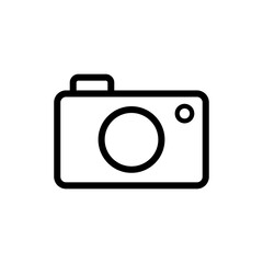 camera icon logo illustration design