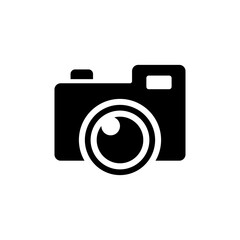 camera icon logo illustration design