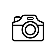 camera icon logo illustration design