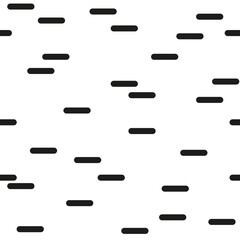 Obraz premium Geometric seamless pattern. Monochrome background in memphis style. Vector illustration. Texture for print, textile