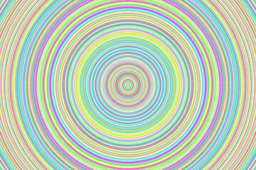 Abstract image of circle colorful or multicolor with white border for background textured.