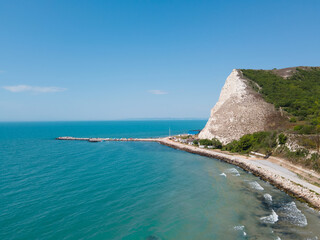 Aerial View of Cape Chirakman Kavarna