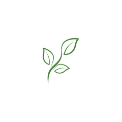 Leaf  ecology Logo Template vector