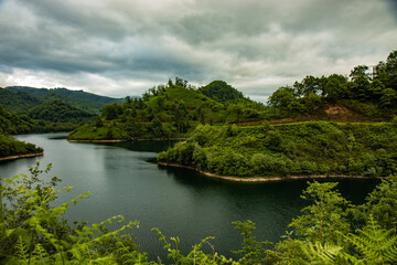 Fototapeta premium Embalse de Añarbe por listorreta, Errenteria