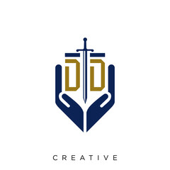 dd logo design vector 