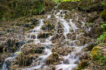 Small little waterfalls of Franconian Switzerland