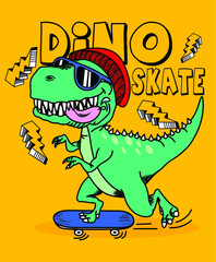 DINOSAURIO REX SKATE