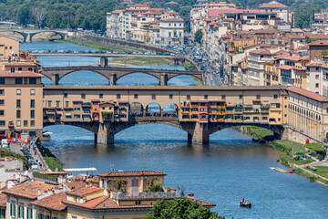 Fototapeta na wymiar Ponte Vecchio, florence, tuscany