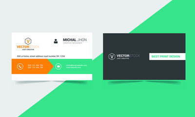 Creative Corporate Modern Business Card Template